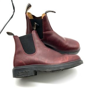 Women’s Burgundy Deep Red Blundstone Leather Boots